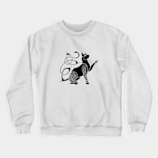 Celtic Cat Crewneck Sweatshirt